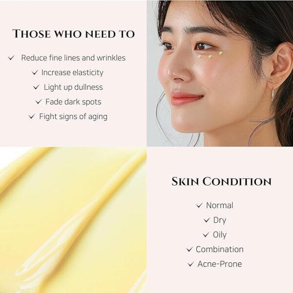 Beauty of Joseon Revive Eye Serum with Retinal & Niacinamide - Anti-Aging Correction for Puffy Eye Bags, Fine Lines, Dark Circles, Wrinkles, Korean Skin Care, 30ml (1 fl.oz)